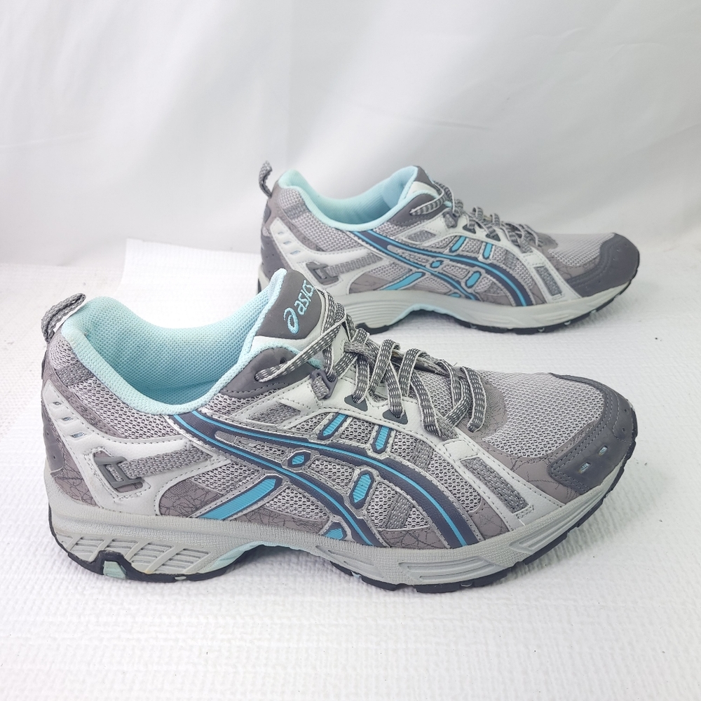 Asics Gel Enduro TN8E9 Trail Running Shoes Sneakers in Grey Womens Size 10